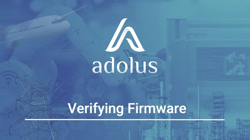 Video thumbnail from our video on Verifying Firmware